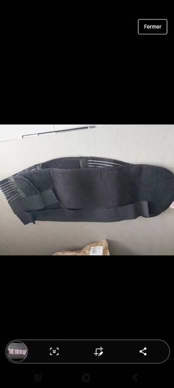 2 ceintures  de dos pour femme enceinte