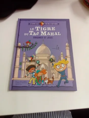 Livre " Le tigre du Taj Mahal"