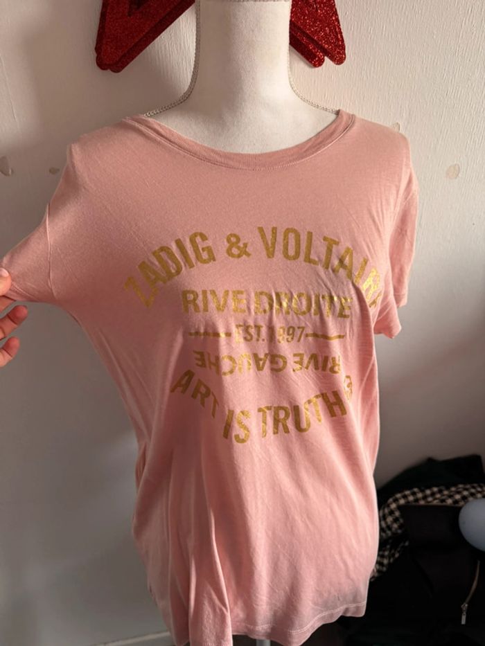 Très beau t shirt zadig et voltaire M - photo numéro 2