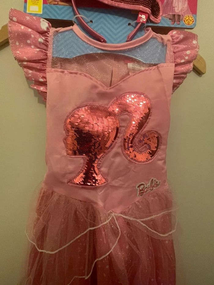 Barbie - déguisement Robe Luxe Princesse paillettes 5-6 ans - photo numéro 2