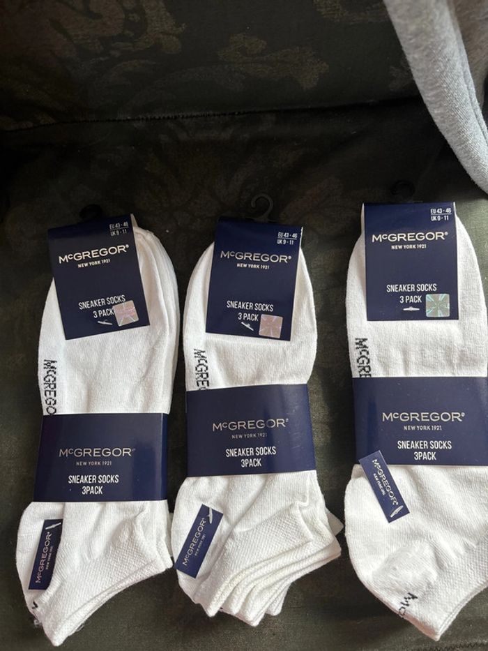 Lot de 3 packs de socks blanche - photo numéro 2