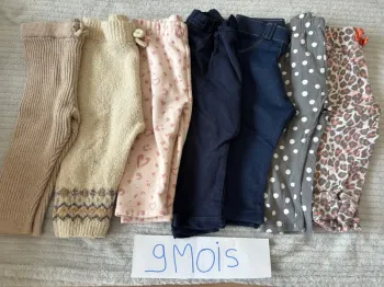 Lot de 7 pantalons