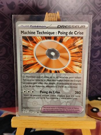 Machine technique : poing de crise  reverse dresseur 90/91 destinées de Paldea