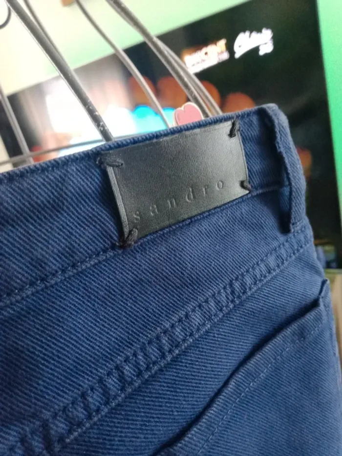 Jeans bleu Sandro - photo numéro 6