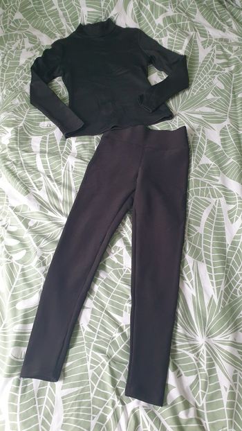 Ensemble sous vêtements thermiques pantalon et sous pull taille 34-36