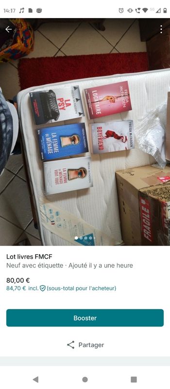 Lot livres Freda macfadden 