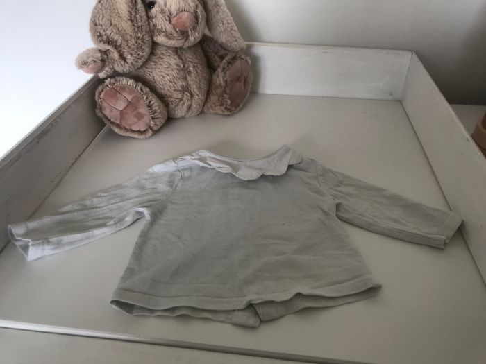 Chemisier + salopette - 3mois-Kiabi - photo numéro 3