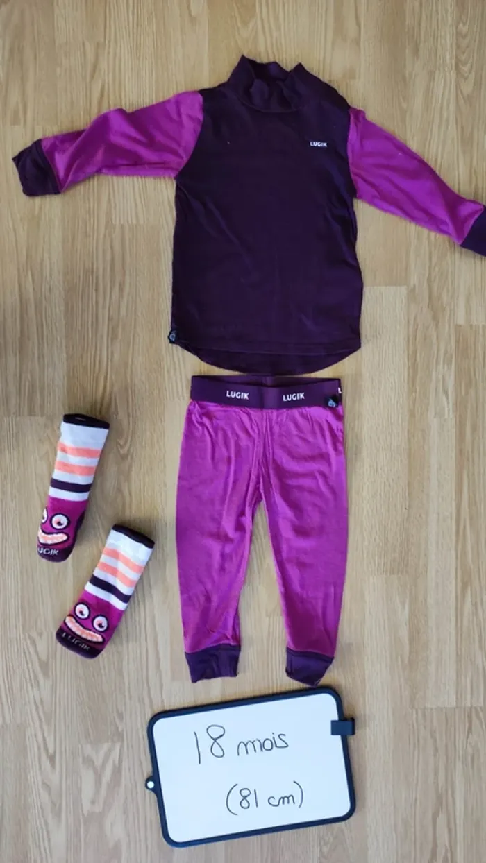 ensemble de ski taille 18 mois - photo numéro 2