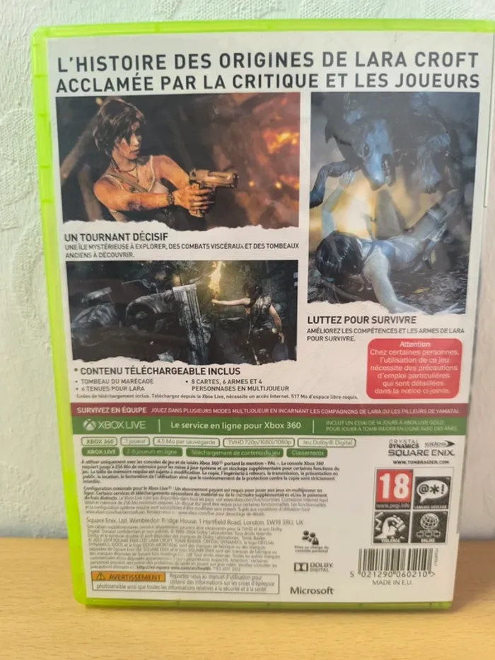 Tomb Raider édition jeu de l'année - xbox360 - photo numéro 2