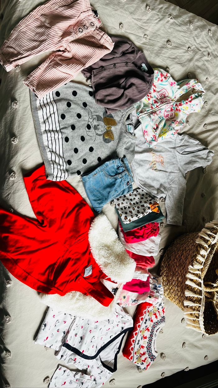 Lot vêtements automne hiver fille