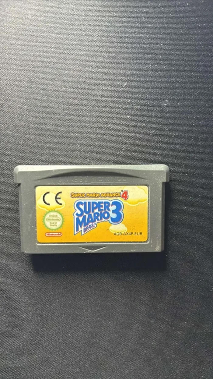 Jeu Gameboy Advance Super Mario 3