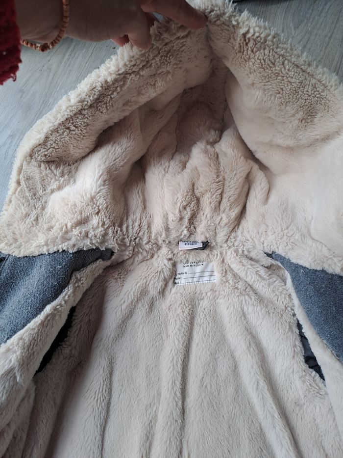 Manteau fourré fille taille 4 ans Tape à l'œil - photo numéro 4