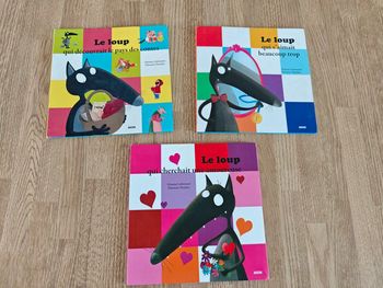 Lot 3 livres du Loup