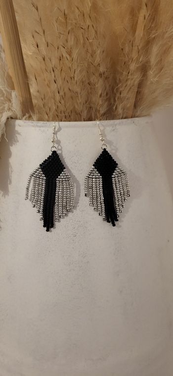 Boucles d'oreilles argenté