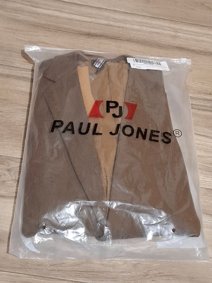 Veste de costume homme cérémonie marron - photo numéro 2