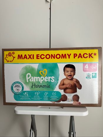 78 couches pampers harmonie taille 4