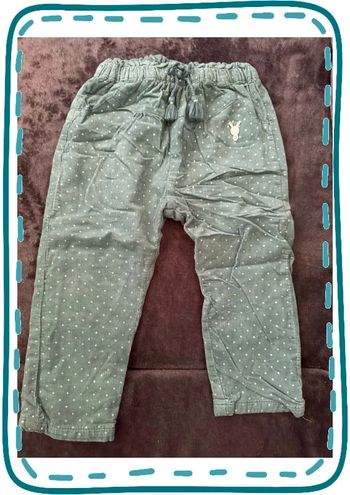 Pantalon vert 18mois