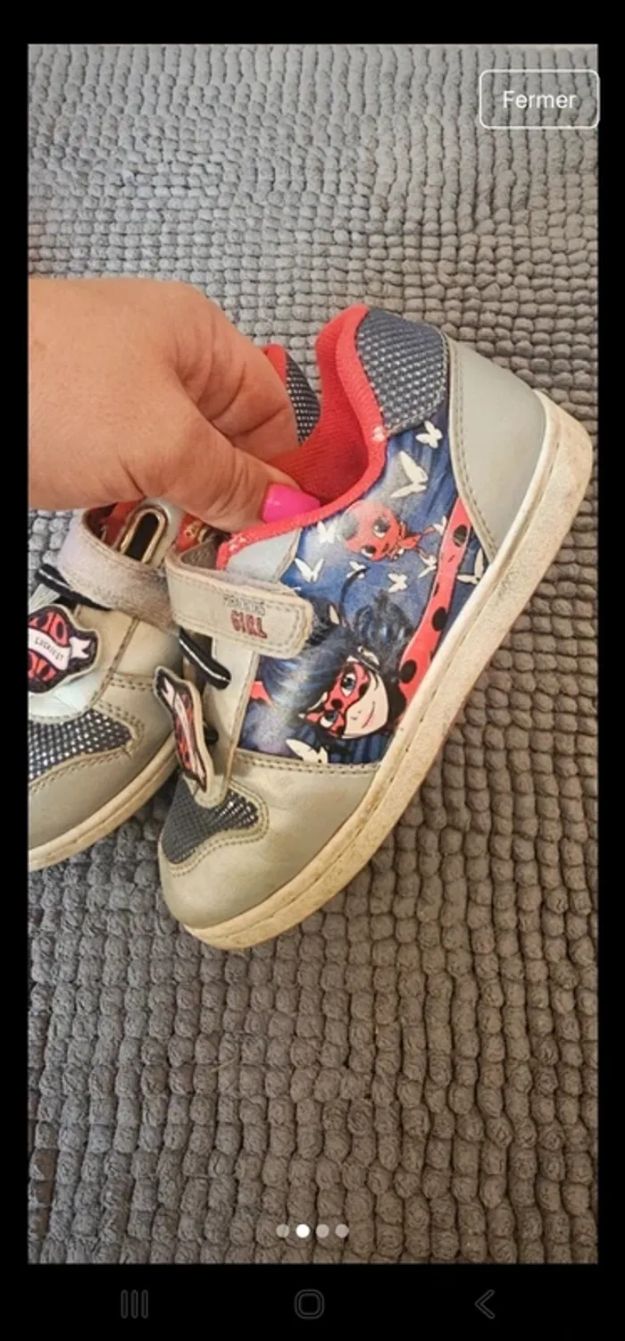 🪷lot de 3 paires de baskets - photo numéro 6