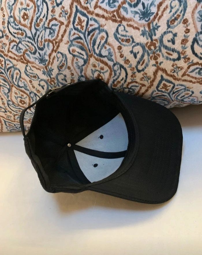 Casquette 100% coton désign araignée rouge- taille unique réglable - photo numéro 5