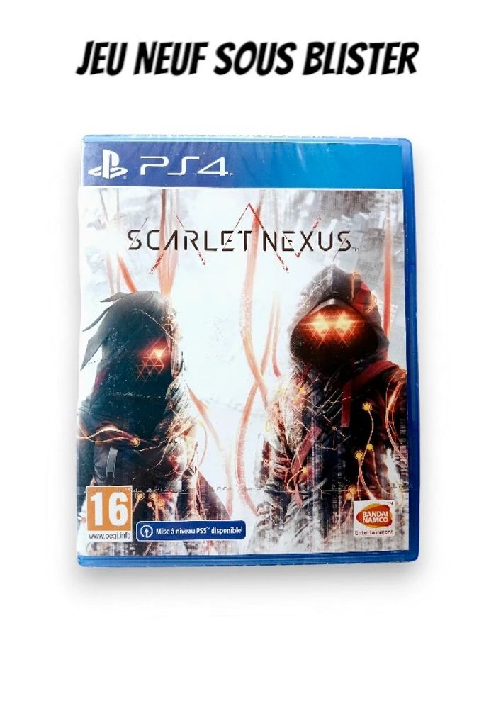 Jeu Scarlet Nexus PS4