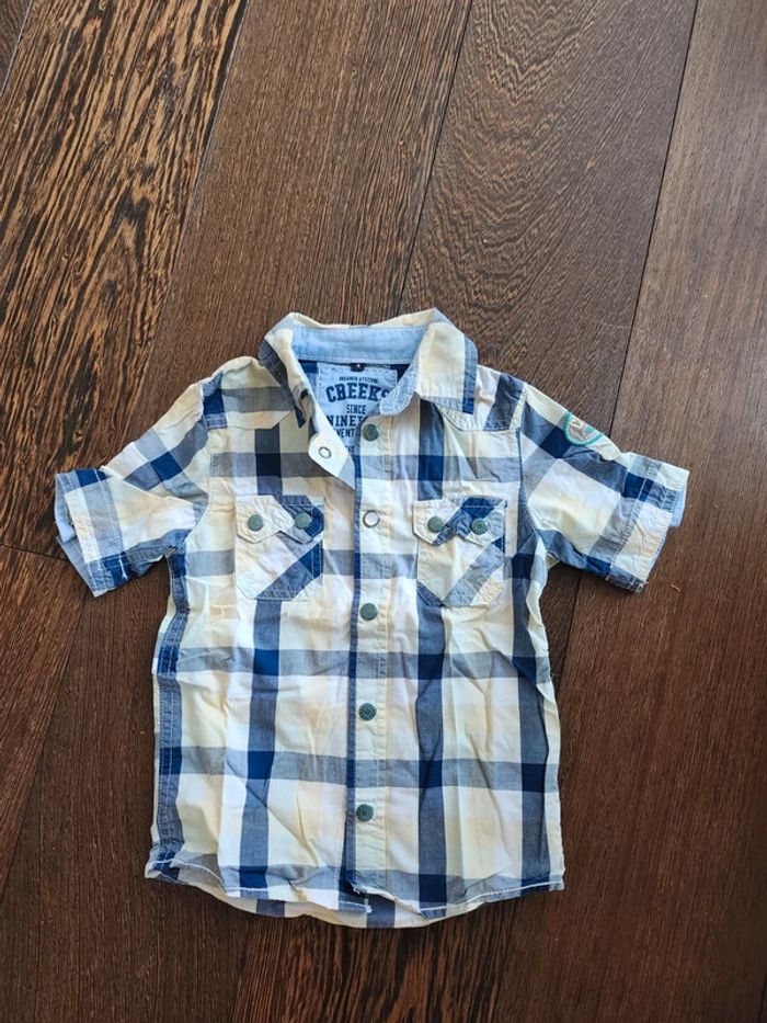 Chemise à carreaux creeks