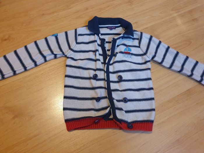 sergent major gilet garcon