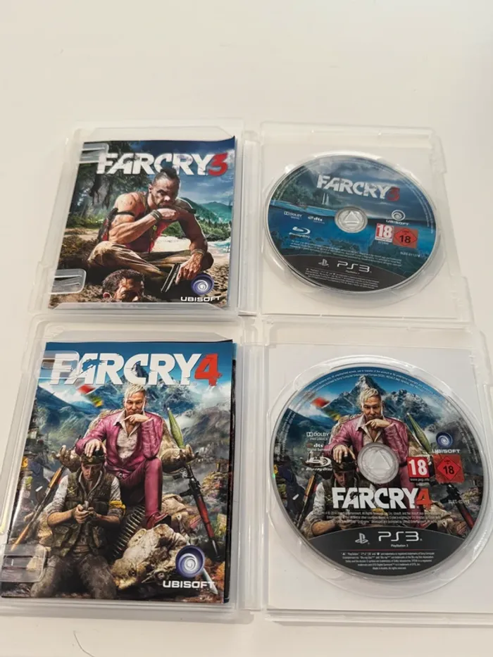 Lot Far Cry 3 + Far Cry 4 Edition Limitée - BE - PS3 - photo numéro 3