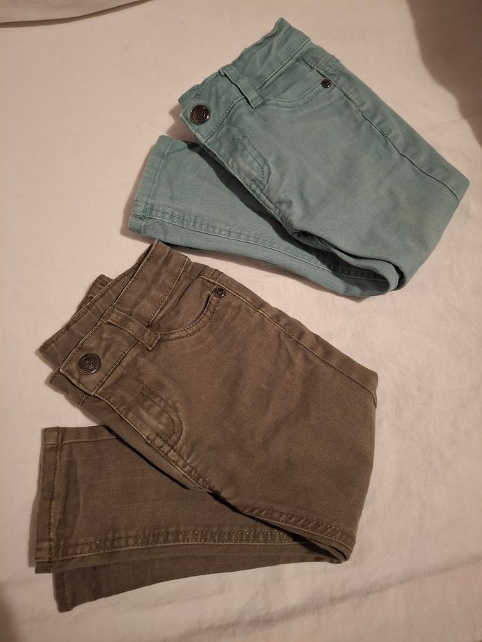 Duo Pantalon  colorés_ Orchestra_ 3 ans