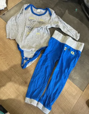 Ensemble  pantalon et body tigrou bébé garçon, 12-24 mois