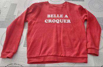 Pull rouge Kiabi