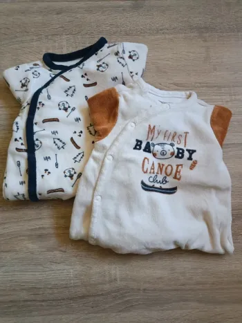 Lot de 2 pyjamas - 1 mois - Orchestra