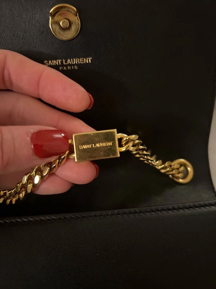Sac YSL noir Kate pompons - photo numéro 8