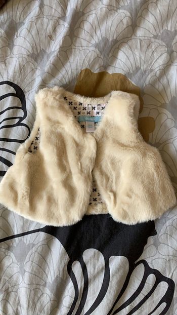 Gilet de berger sans manches obaibi 3 mois