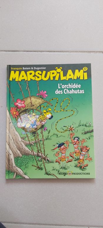 Marsupilami BD tome 17 L'orchidée des chahutas