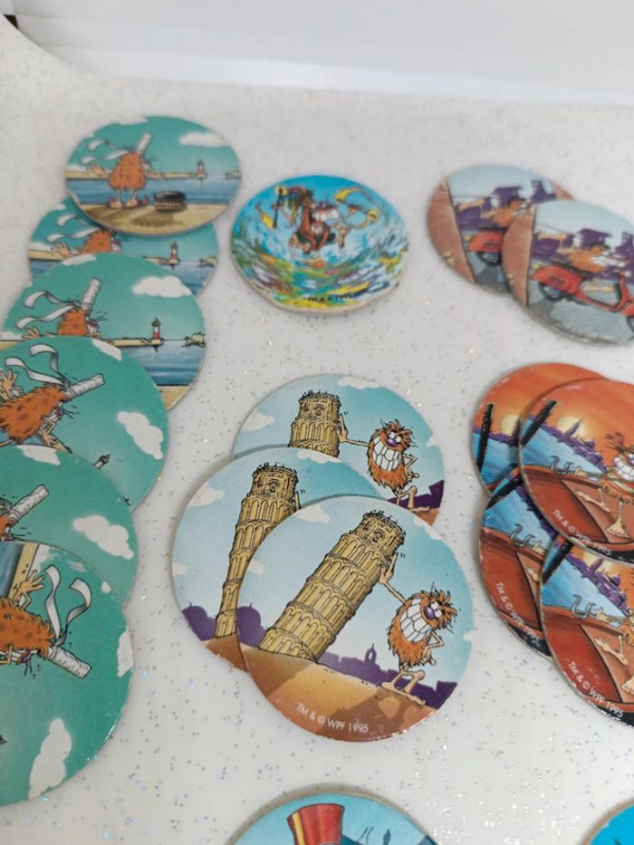 Pog Taz tazo animage Noël édition limitée Francine vico McDo Macdonald 5 12 4 3 11 1 34 2 3 1 6 - photo numéro 3