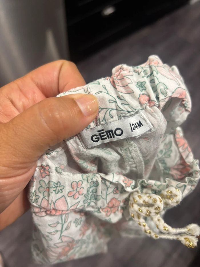 Ensemble fleuri 24 mois - photo numéro 4