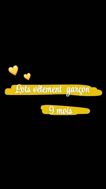 Lots vêtement garçon
