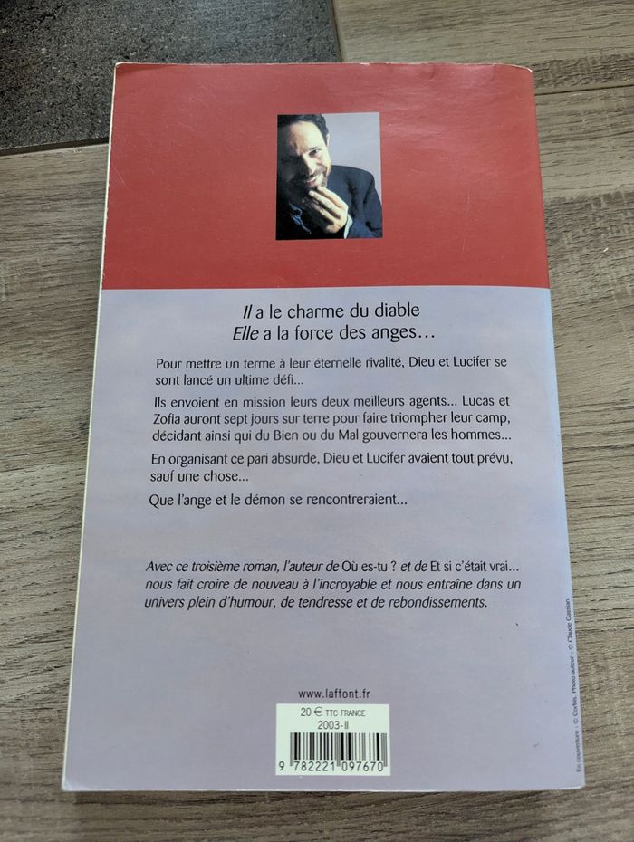Vend livre roman sept jours pour une éternité de Marc Lévy - photo numéro 2