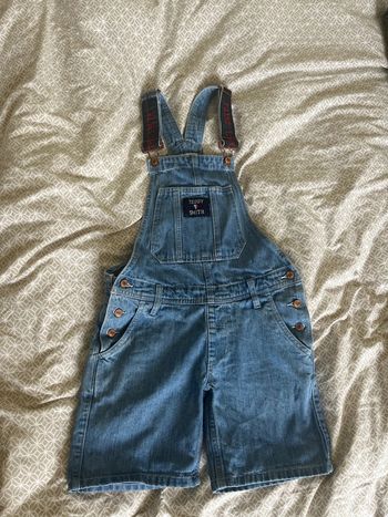 Salopette short jean Teddy smith
