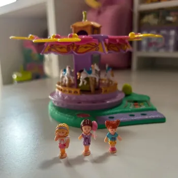 Polly pocket spin pretty carousel vintage