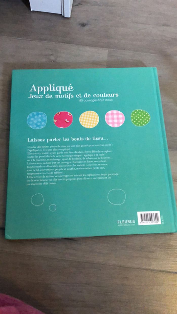 Appliqué jeux de motifs et de couleurs - photo numéro 2