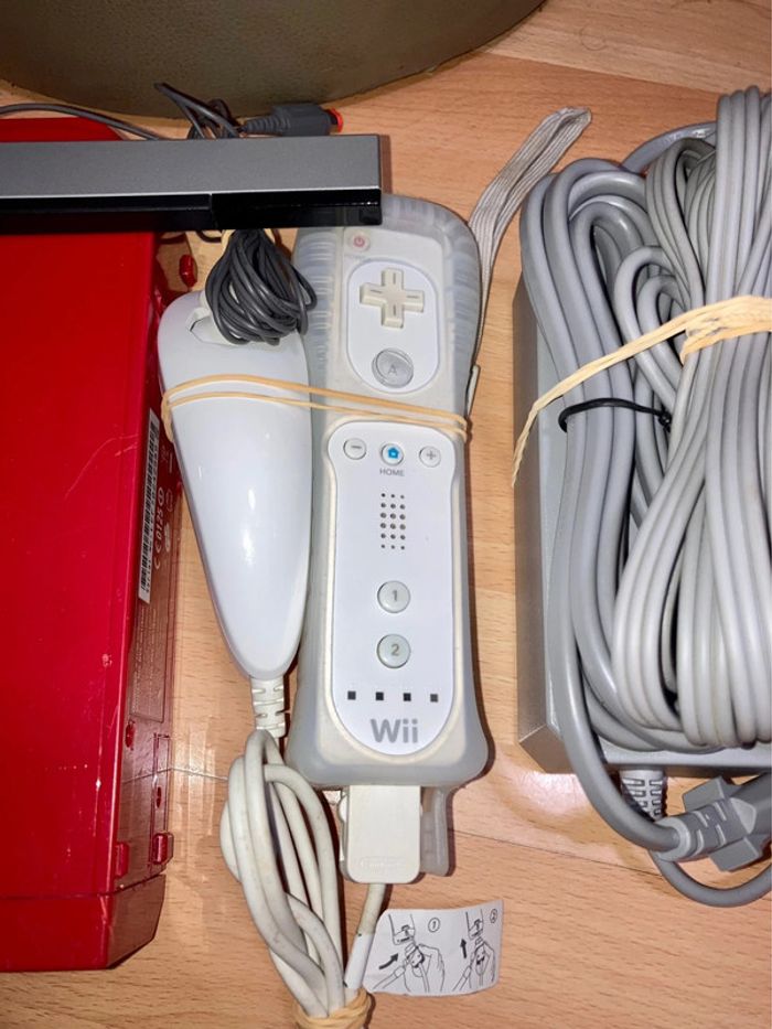 Console Nintendo Wii Edition Mario 25eme Anniversaire Loose Complète - photo numéro 3