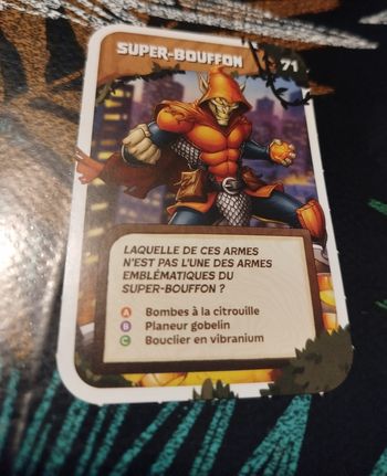 Carte Marvel 71. 2024