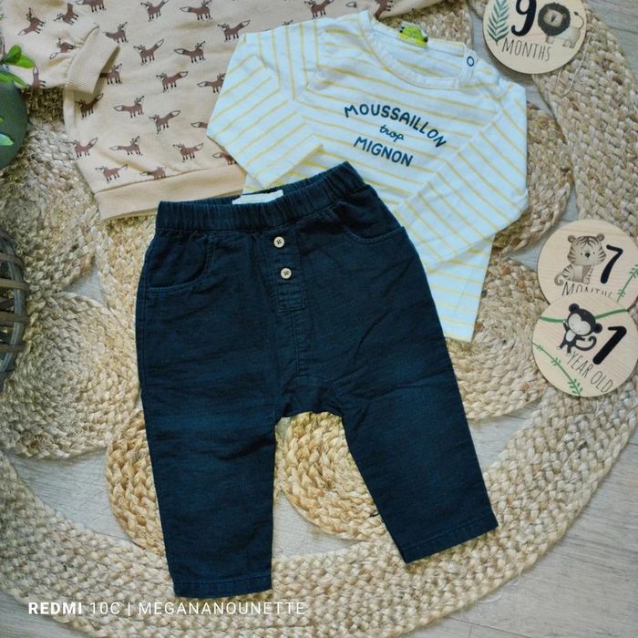 👶 Lot Bébé Garçon 9 Mois 71 cm | Orchestra, Kiabi & TAO 💙 - photo numéro 2