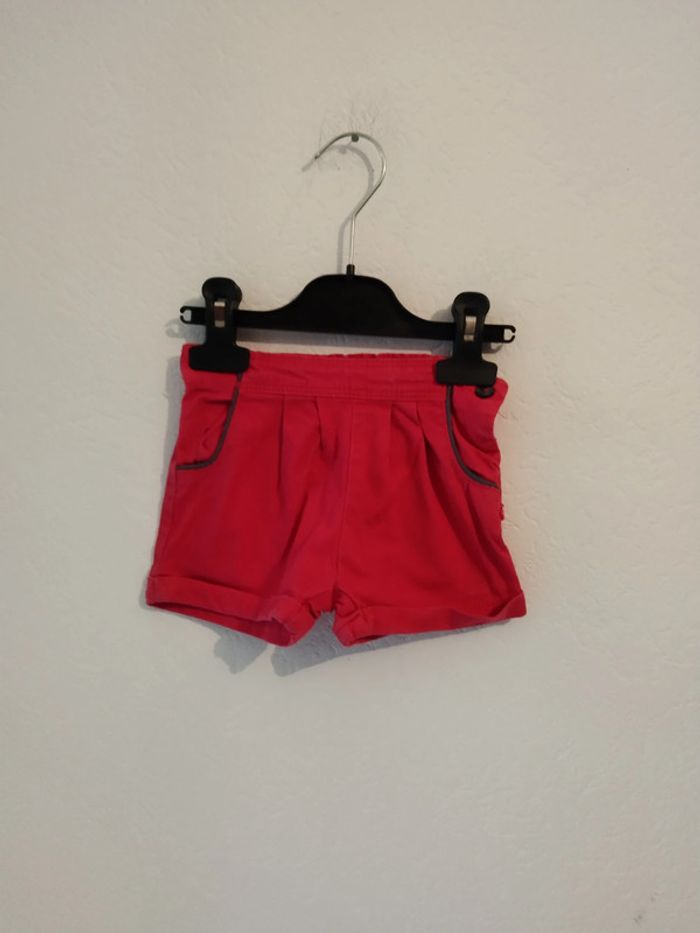 Short rose uni fille 12 Mois okaidi
