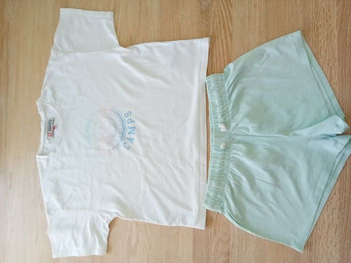 Pyjama short Camps United fille 16 ans - Excellent état