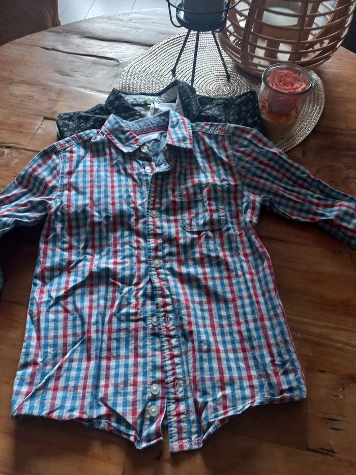 Lot chemise manches longues 6 ans - photo numéro 2