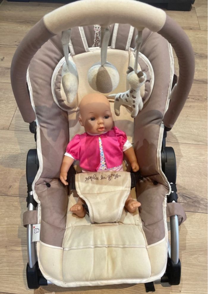 Transat siège bébé Sophie la girafe