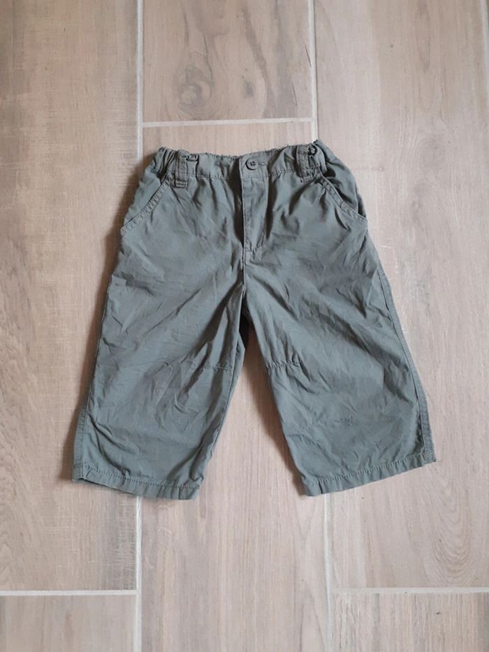 Pantacourt kaki - 6 ans