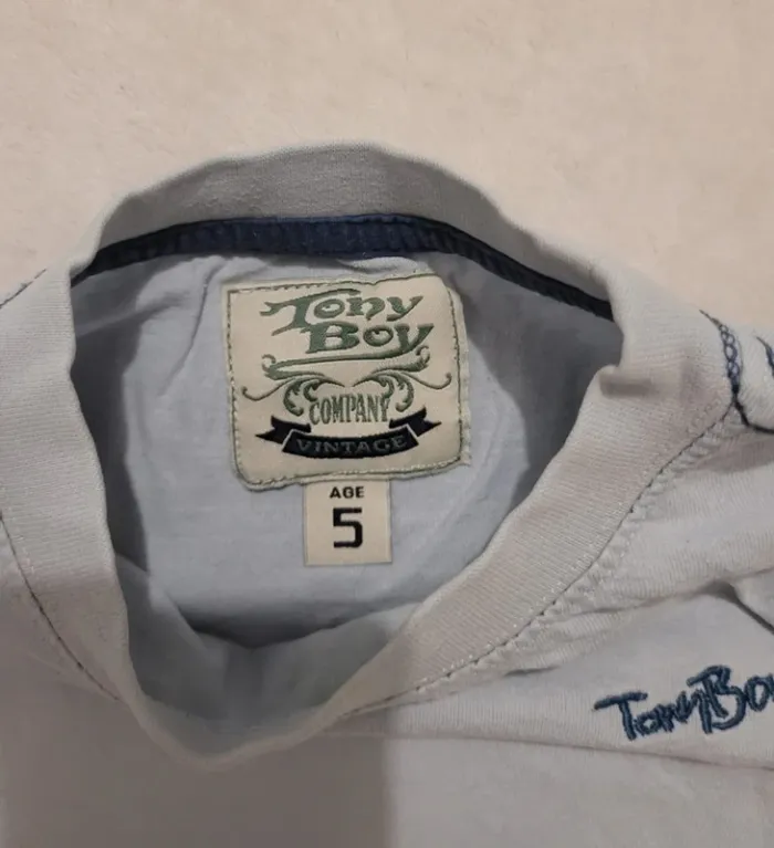 T-shirt MC 5 ans / Tony boy - photo numéro 3